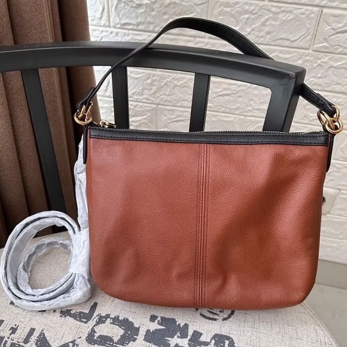 tasfossil jolie crossbody brown black