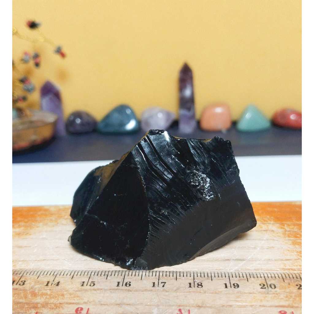 Natural Black Obsidian Rough (9)