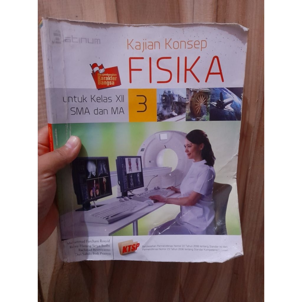 Buku Paket Bekas FISIKA kelas 12 SMA/ 3 SMA