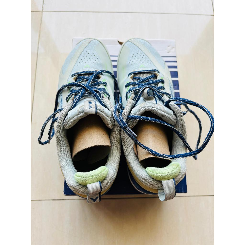 Victor Sepatu Badminton A970ACE Sky Blue bekas pemakaian cewek