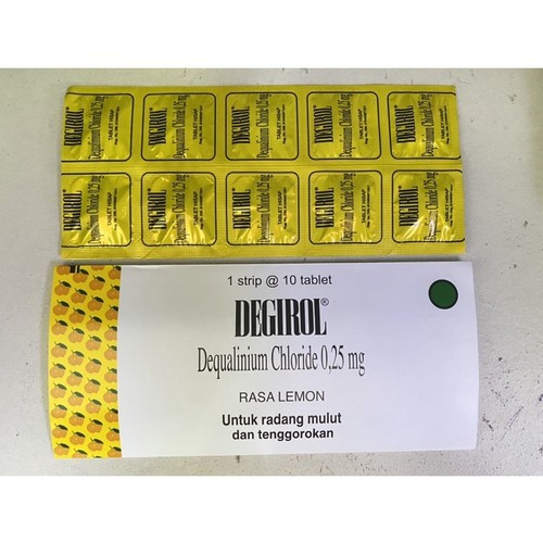 Degirol tablet hisap