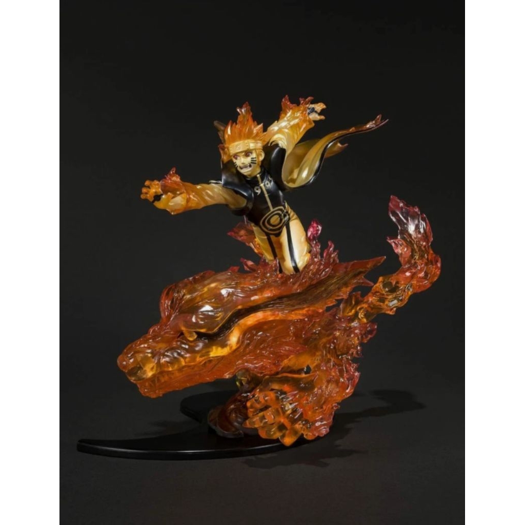 fzo figuarts zero naruto minato kizuna relation kyubi mode original bandai figure statue