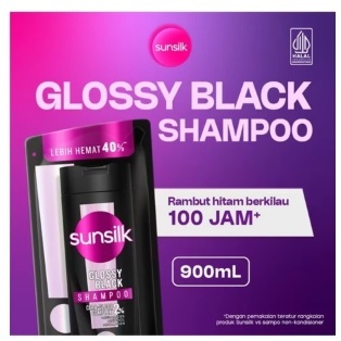 Shampo Sunsilk Refill 900ml -  Shampoo Sunsilk 900ml GLOSSY BLACK