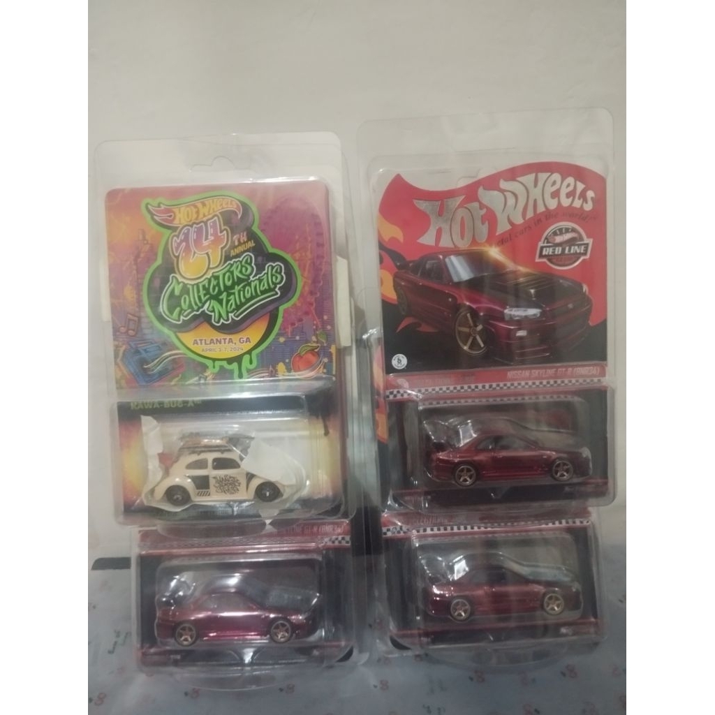 Hotwheels Rlc R34 Merah