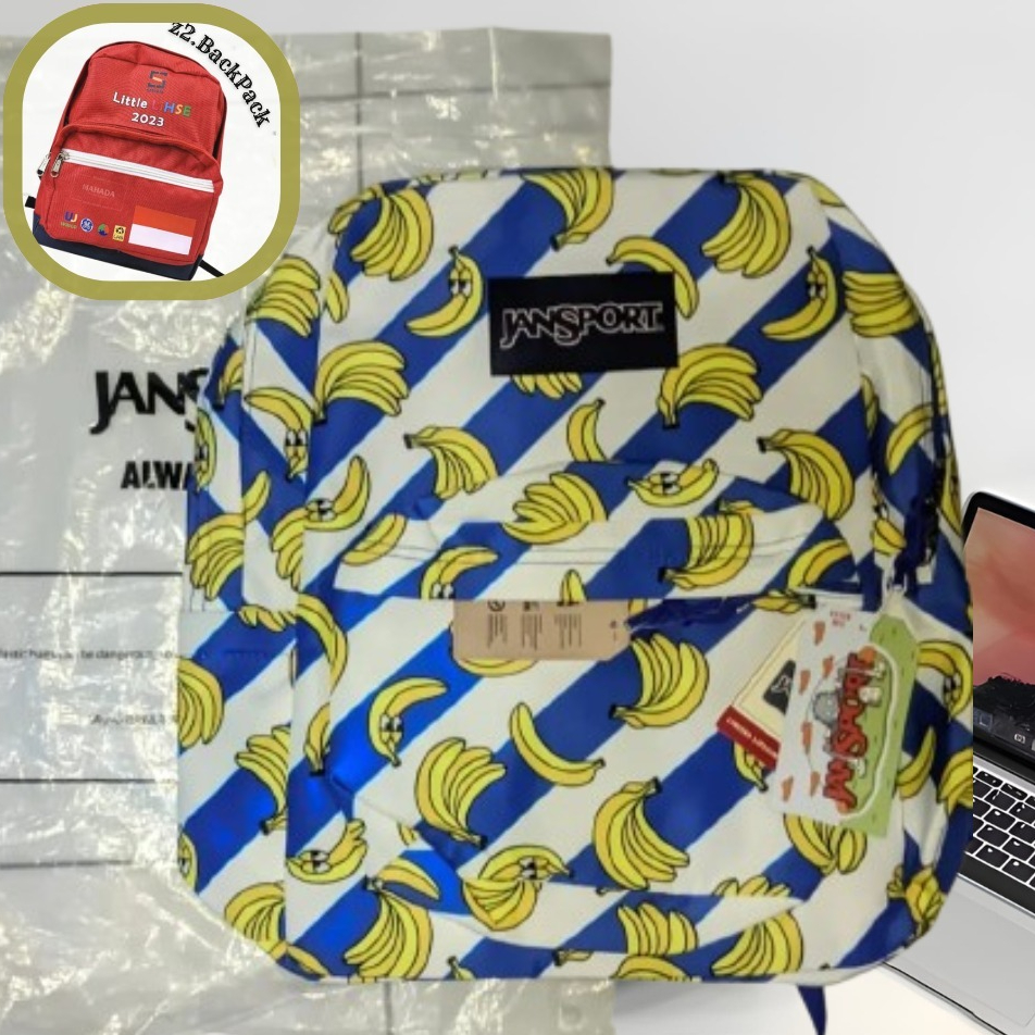 Tas Jansport Premium Motif Banana Tas Ransel Jansport Superbreak Kasual
