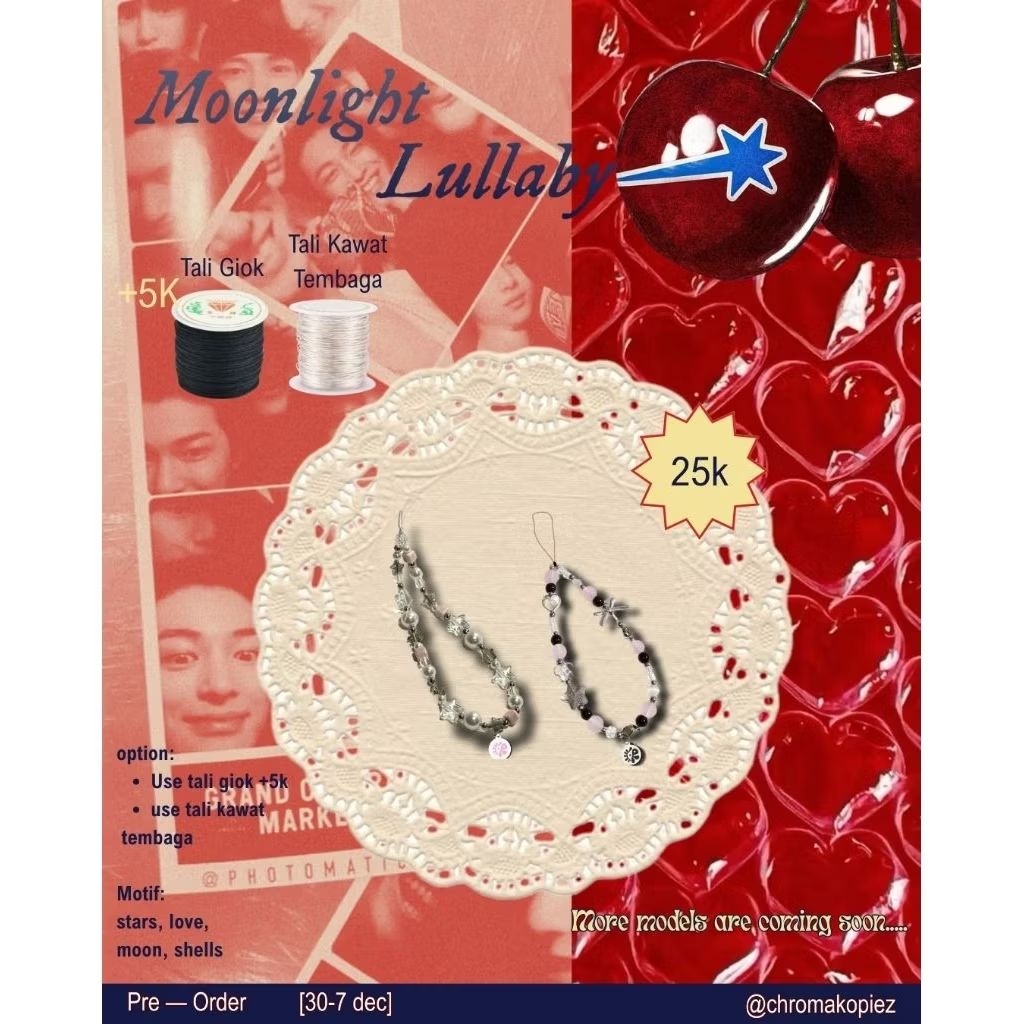 bracelet phone strap cortis fanmade