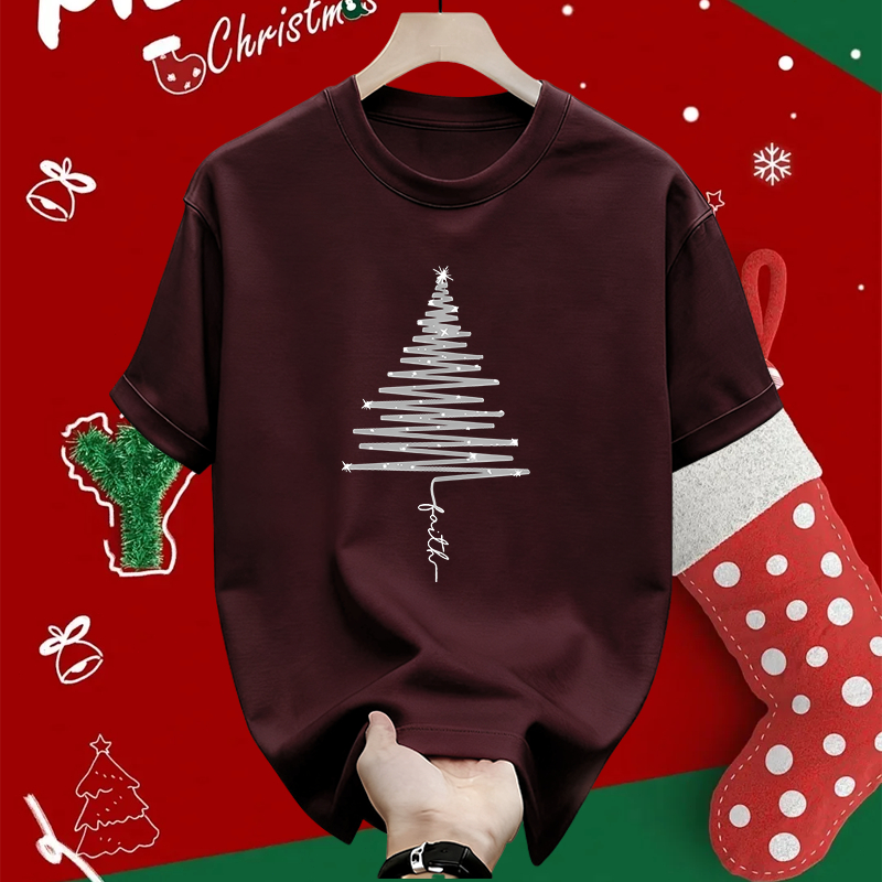 Kaos Merry Christmas 2025 – Baju Natal Couple & Keluarga | Katun Tebal Nyaman