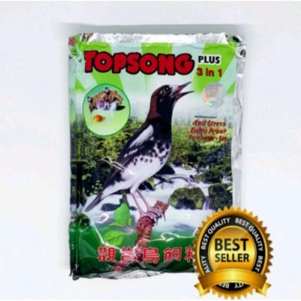 Topsong Pakan Burung Kicau Premium