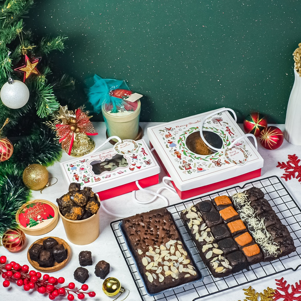 CHRISTMAS HAMPERS 2025 | HAMPERS NATAL | FUDGY BROWNIES