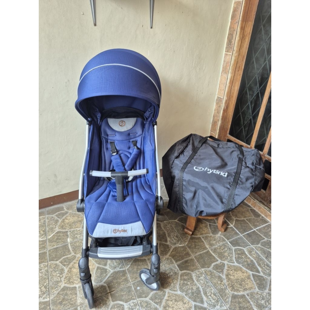 PRELOVED STROLLER HYBRID CABI LENGKAP TAS