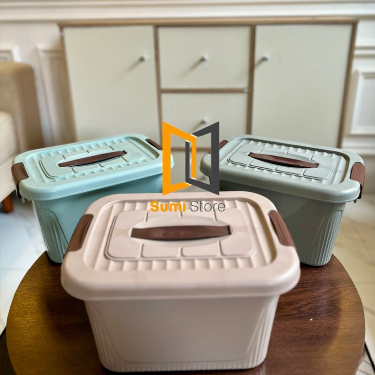 Container Box Serbaguna Container Hajatan Box 7L  dan 9L Organizer 30x24x18 High Quality