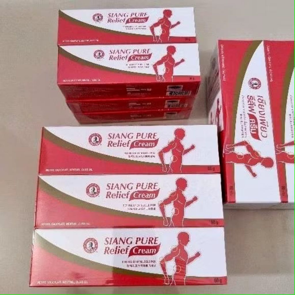 Siang pure Relief Cream krim pereda nyeri otot keseleo pegal linu  100gr