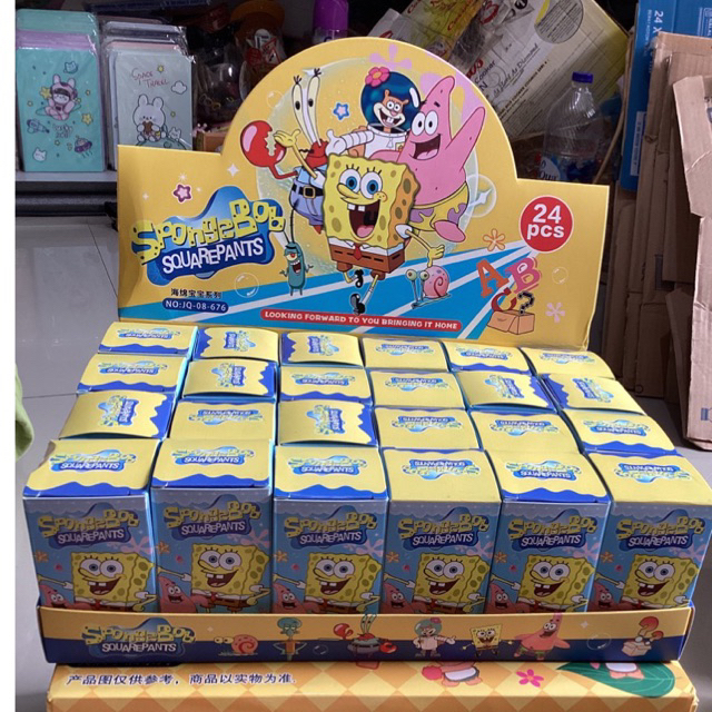 blind box gantungan kunci spongebob satuan