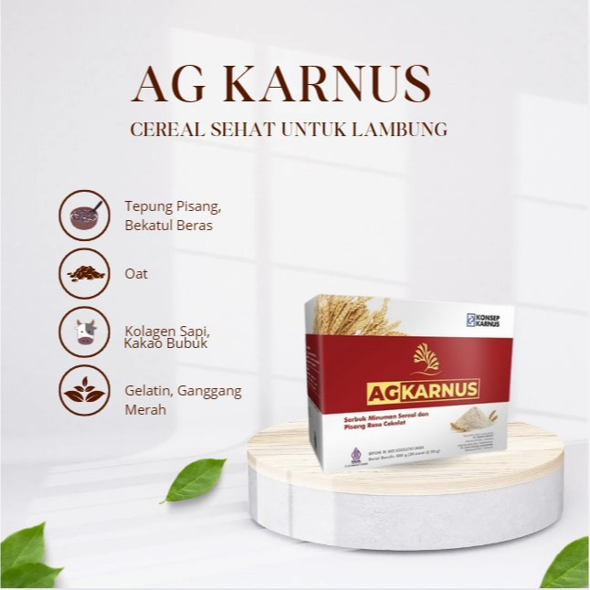 Alga Gold Sereal - Obat Herbal Asam Lambung / MINUMAN KOLAGEN / AG CEREAL / AG KARNUS / CEREAL