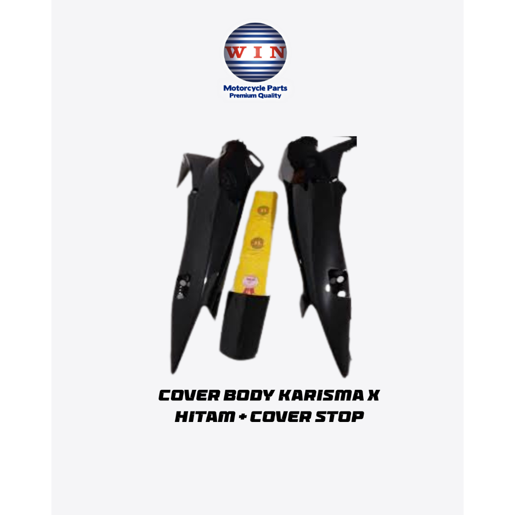 WIN - COVER BODY KARISMA X HITAM + COVER STOP
