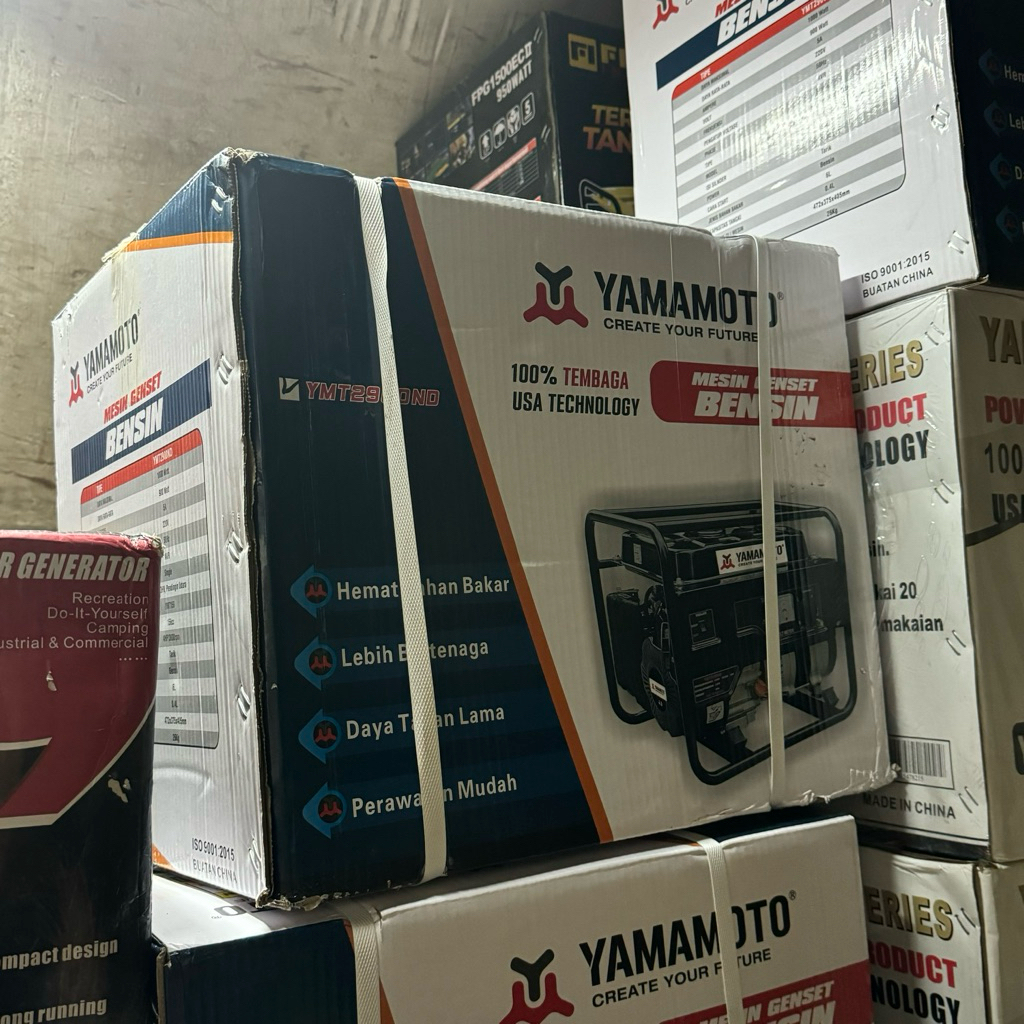 YMT2900ND GENSET BENSIN YAMAMOTO YMT 2900 OUTPUT 1000 WATT GENERATOR BENSIN