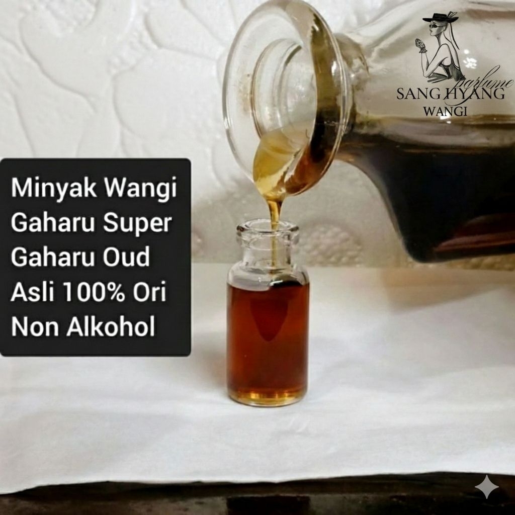 Minyak Gaharu Super / Gaharu Oud Asli 100% Bibit Murni Original tester 4,5ml Stik Penisilin