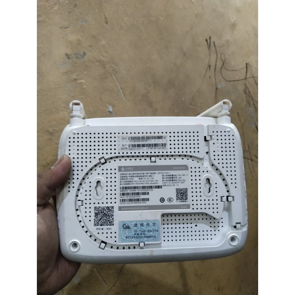 Jual router china mobile GPON ONU