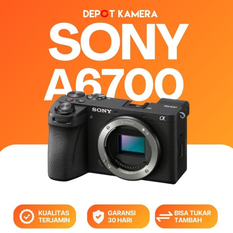 ( DEPOT KAMERA ) SECOND - SONY A6700 BODY ONLY