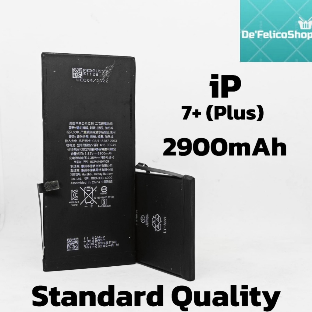 BATERAI HANDPHONE IPHONE 7+ PLUS 2.900 mAh - 11,10 WH