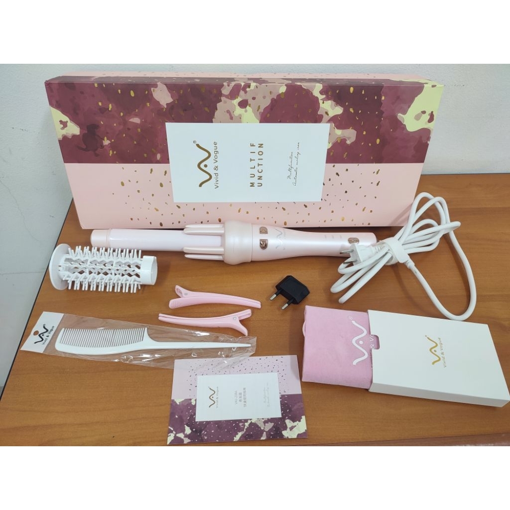 Catokan Curly Otomatis Vivid&Vogue GEN 3 auto off keramik - Second/preloved