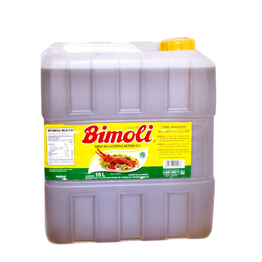 Minyak bimoli 18 Liter