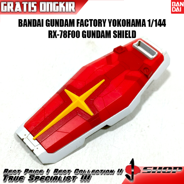 BANDAI GUNDAM FACTORY YOKOHAMA 1/144 RX-78F00 GUNDAM SHIELD LTD14413