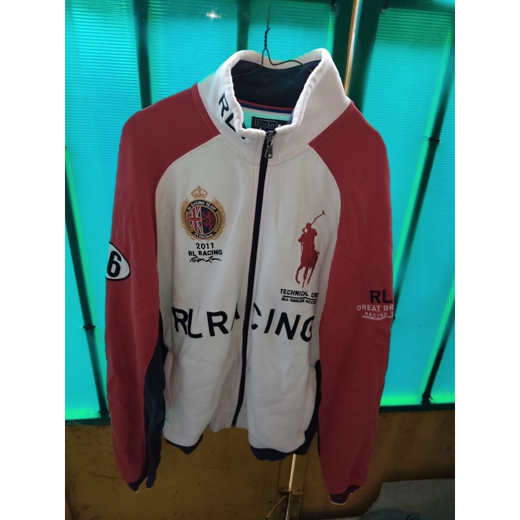 TRACKTOP POLO RAPH LAUREN VINTAGE RACING 2011