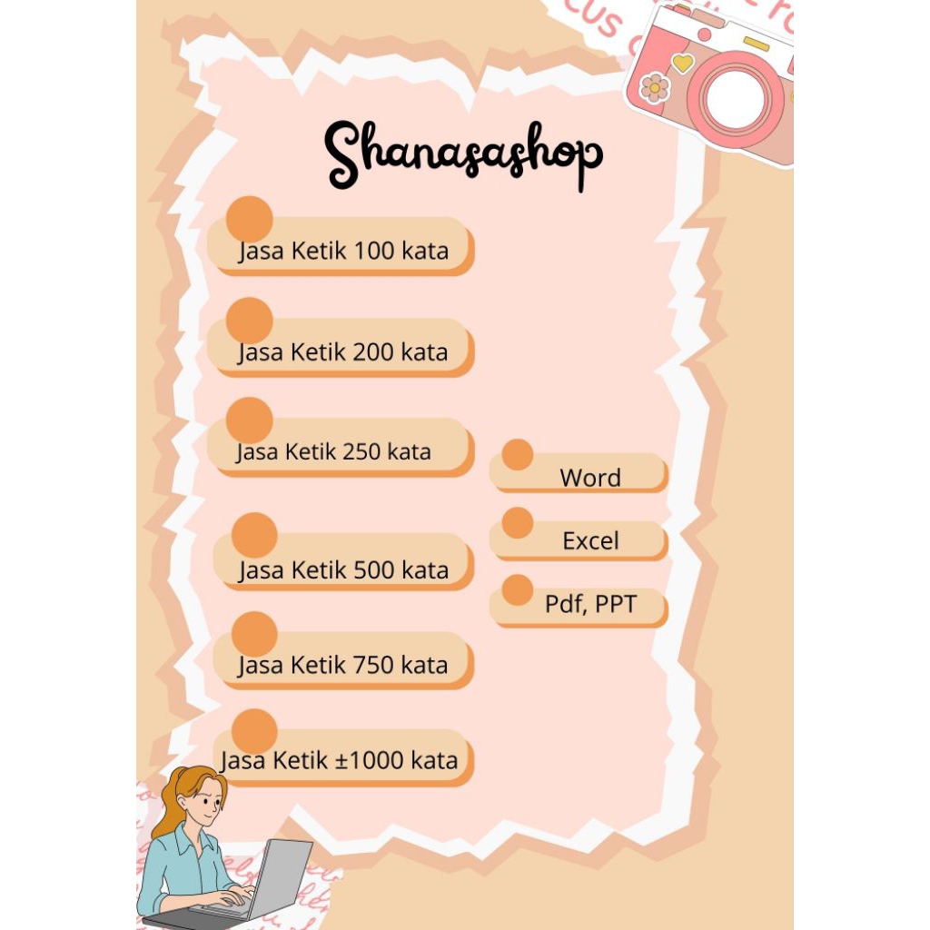 Jasa ketik murah, Jasa ketik terpercaya, Jabodetabek