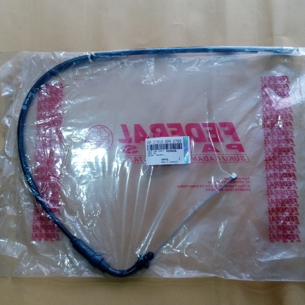 KABEL GAS FEDERAL UNTUK MOTOR HONDA KARISMA, KARISMA X
