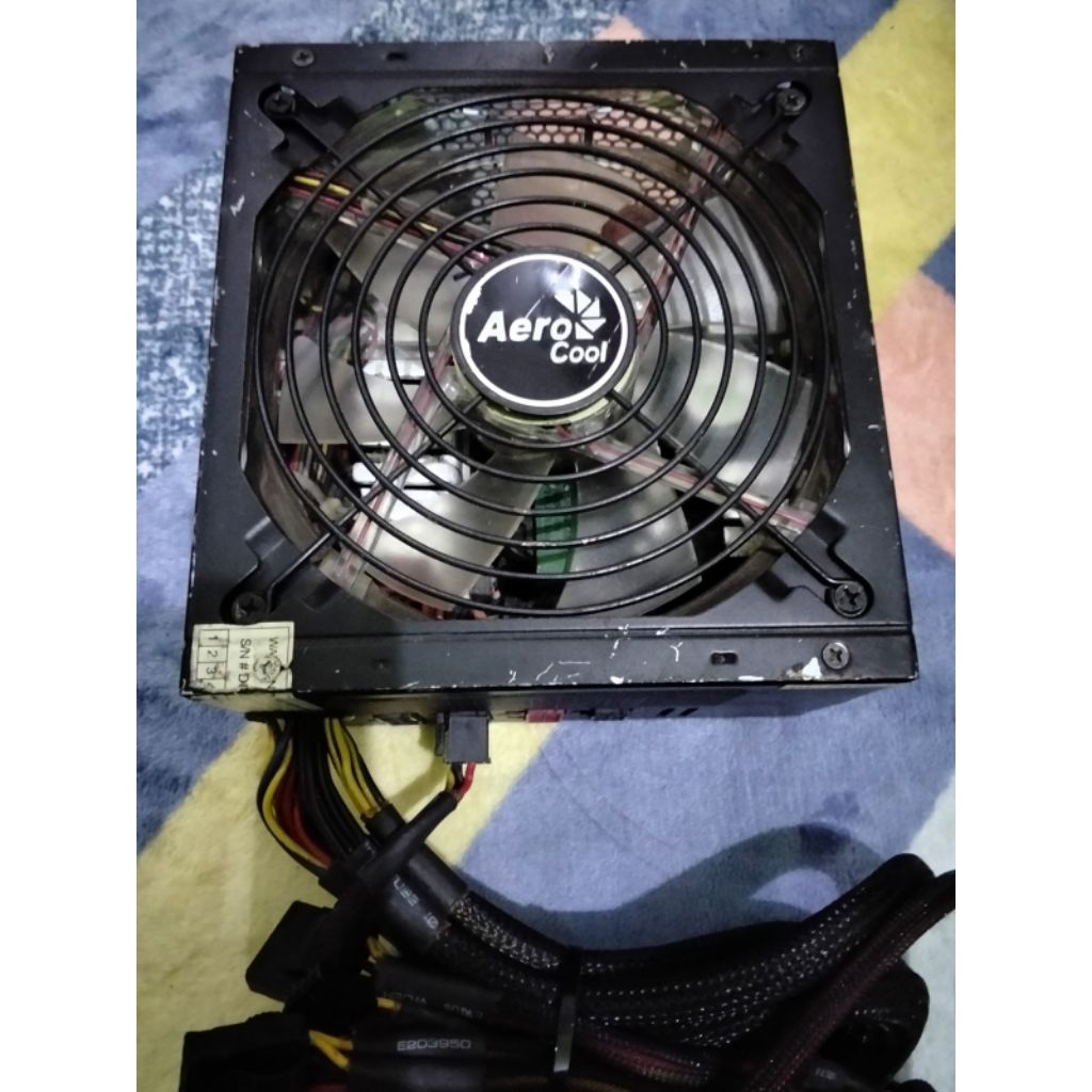 Power supply black Aerocool 750W Horsepower 80+ Plus/ second normal