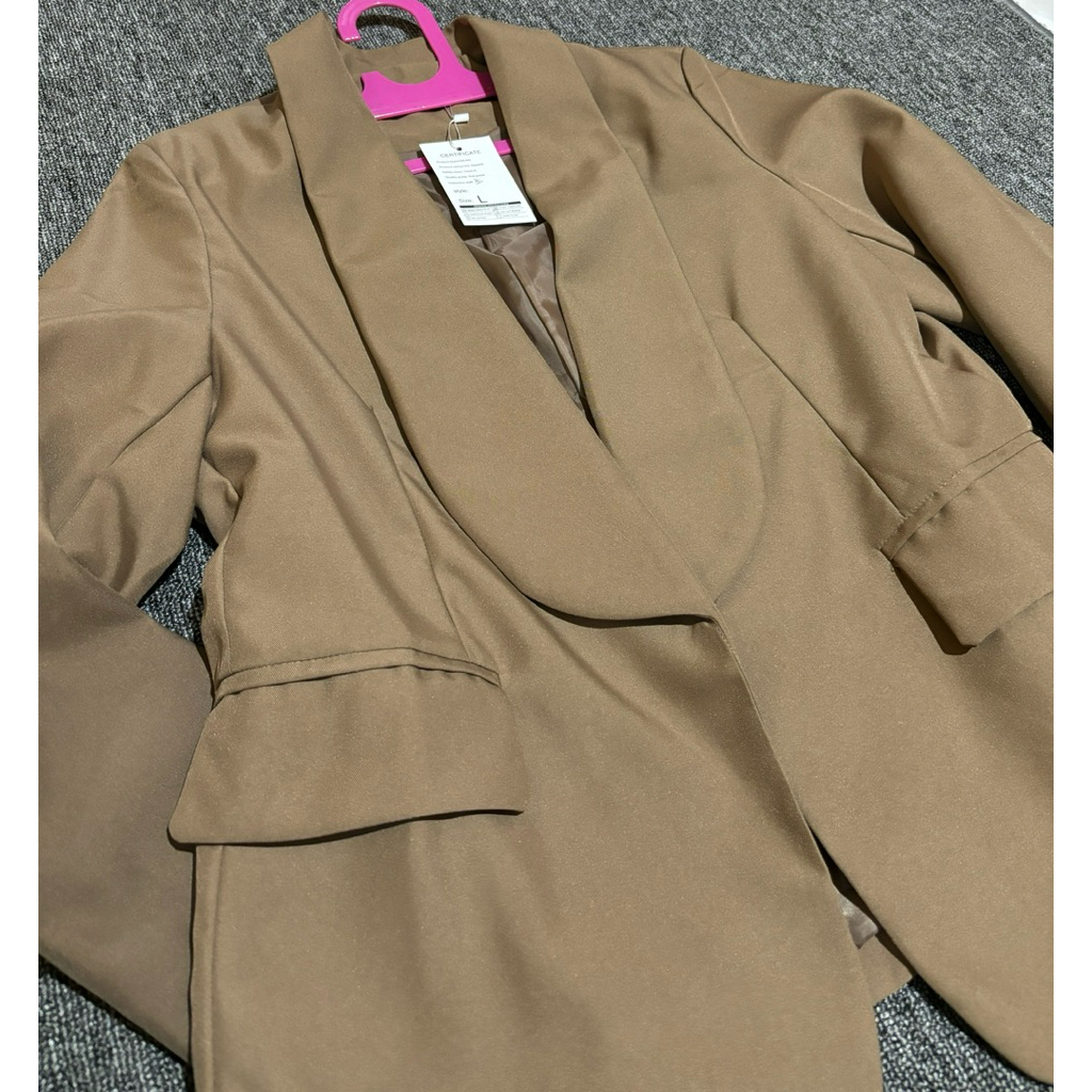 Blazer Coklat Wanita