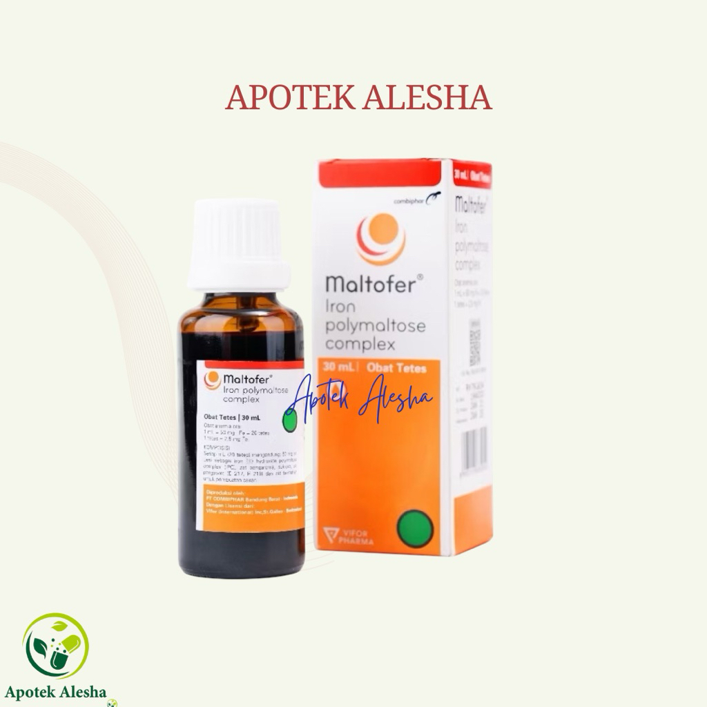 MALTOFER DROP | SUPLEMEN ZAT BESI UNTUK BAYI & ANAK