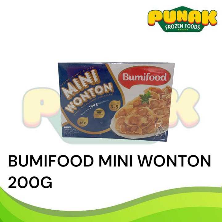 Bumifood Mini Wonton Frozen 200G