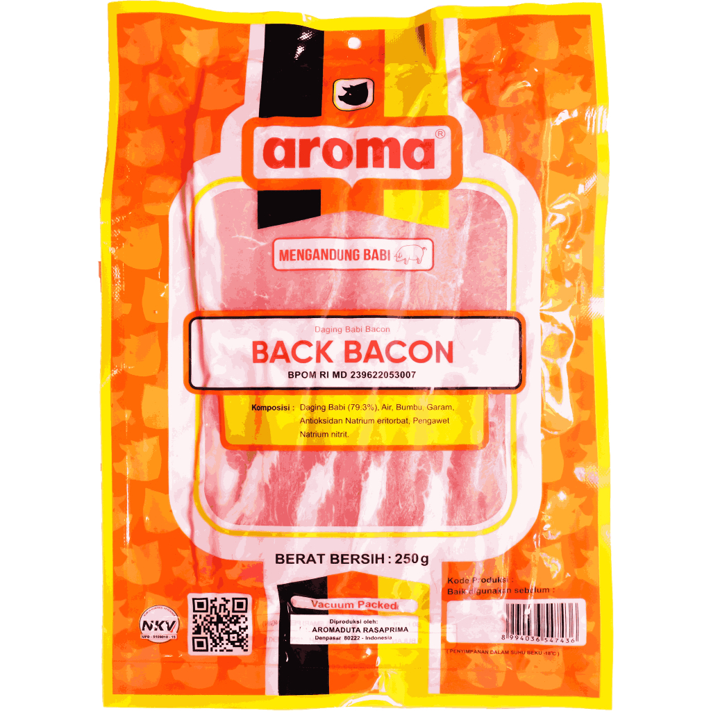 Aroma Back Bacon - 250gr