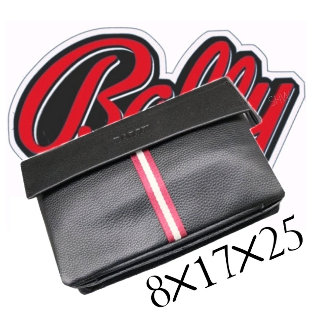 HANDBAG BALLY CLUTCH TAS TANGAN KULIT PRIA