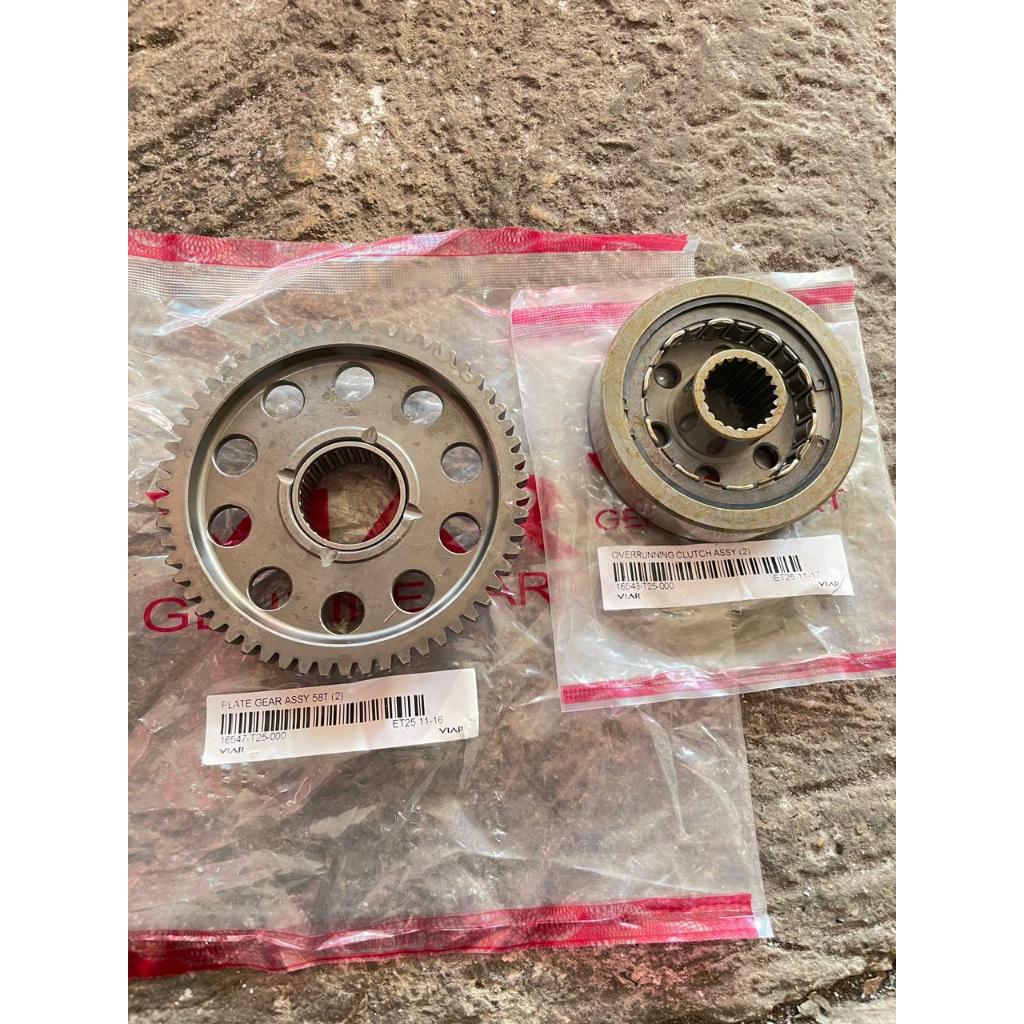 Overranning Clutch Oneway SET Cross x 250 CC Viar karya Motor Roda Tiga Original Viar [CAM SMG]