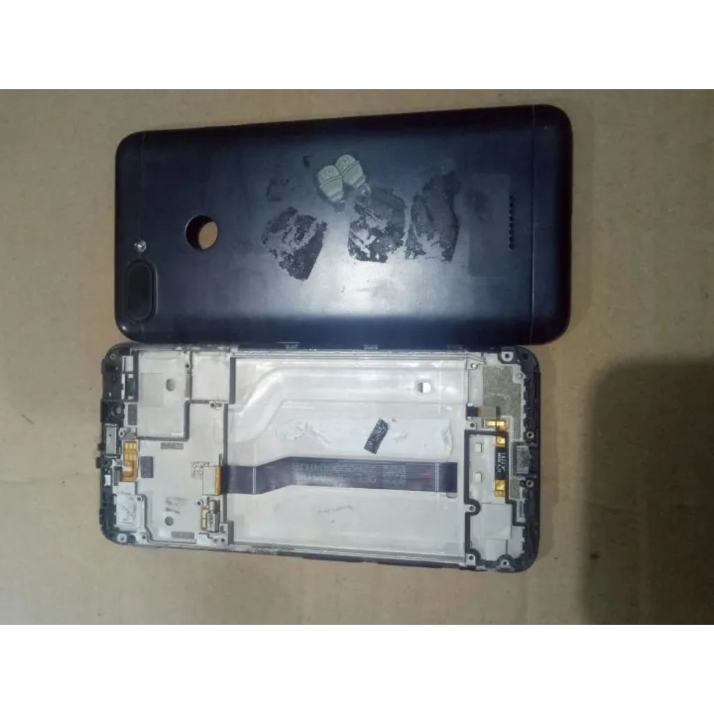Lcd Tc Hp Redmi 6a / 6 Minus Tc Retak parah cabutan Normal