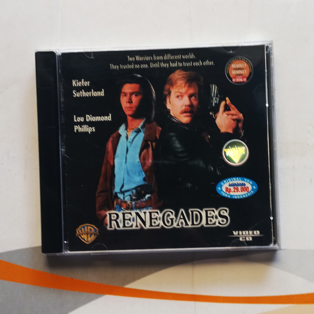 VCD Original Renegades - Kiefer Utherland, Lou Diamond Phillips