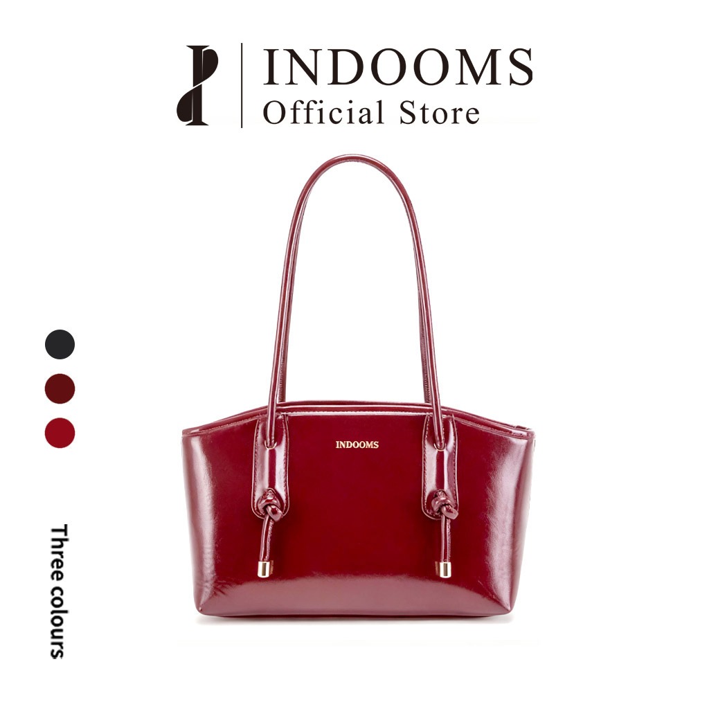 INDOOMS tangan baguette Tas Tangan Baguette Antik Wanita Berkapasitas Besar Tas Tangan Baguette Anti