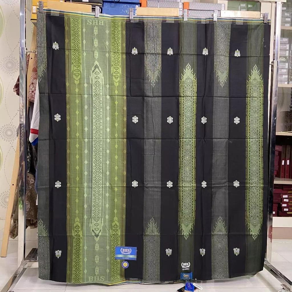 Sarung BHS Classic Gold Jacquard