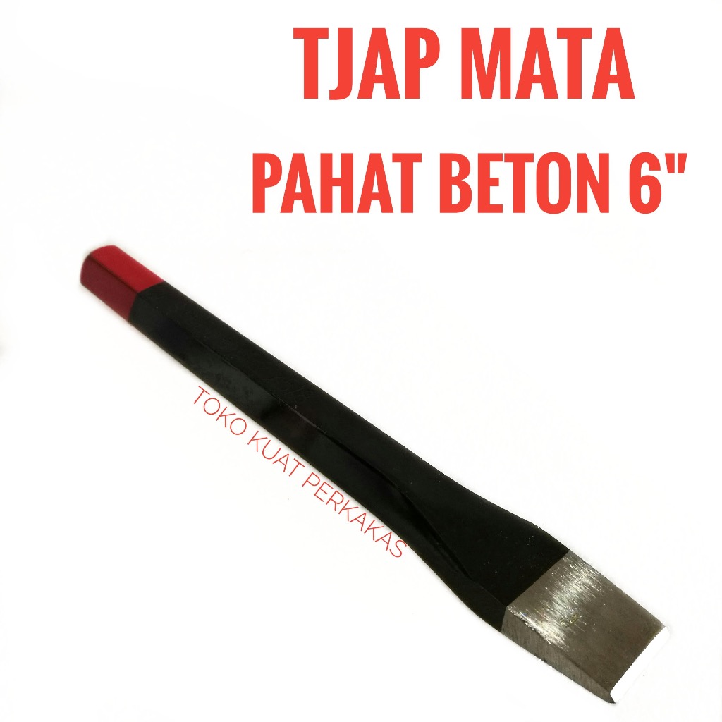 TJAP MATA pahat beton batu besi