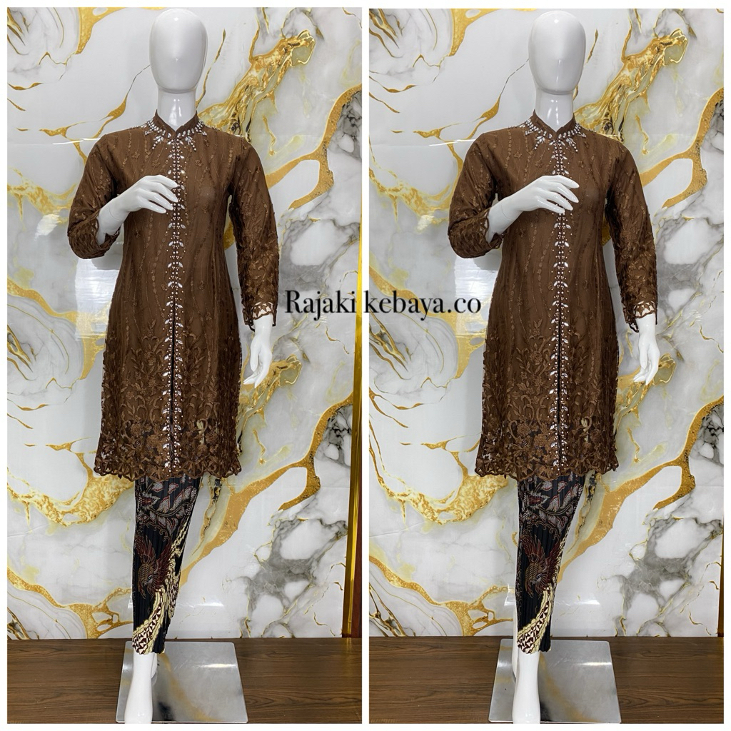 kebaya sanghai mutiara / kebaya tunik pesta / kebaya tunik busui / kebaya pesta / kebaya sanghai til