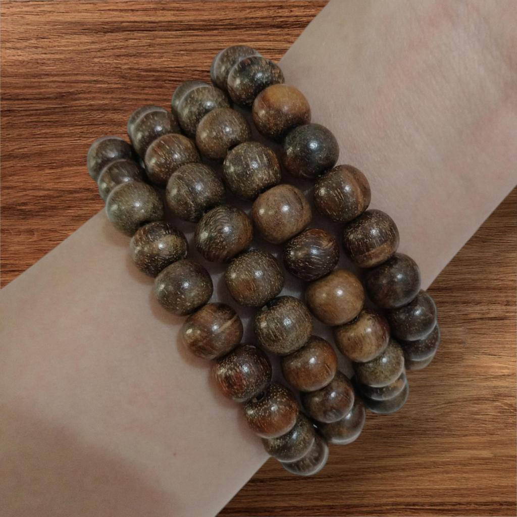 Gelang Gaharu Buaya Original/Tasbih Gaharu Buaya Original/8mm