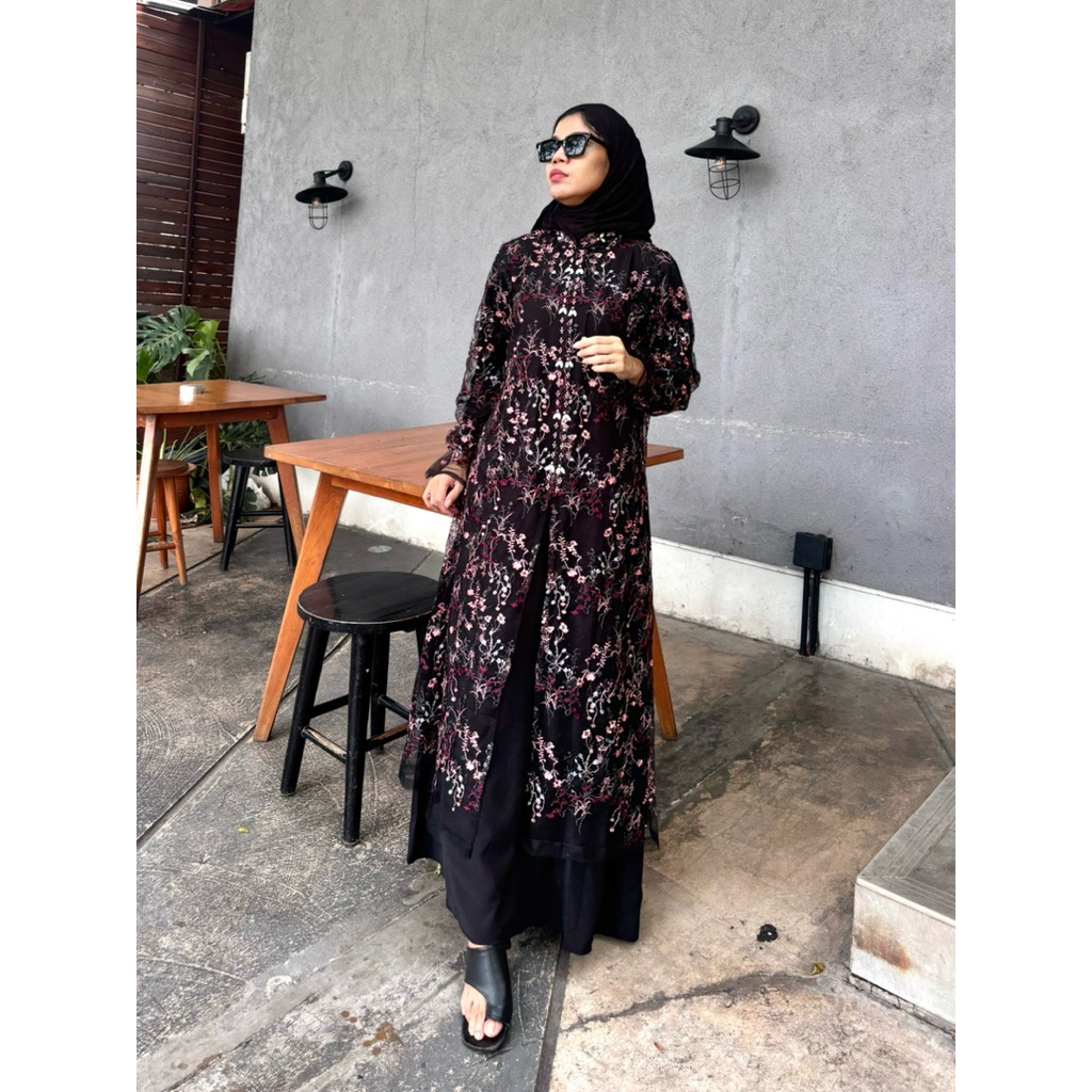 set Inner Outer Gamis LAIKA