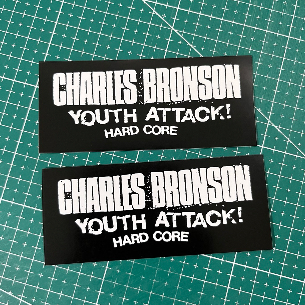 STICKER CHARLES BRONSON YOUTH ATTACK