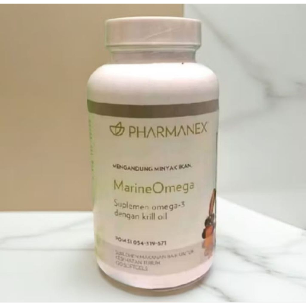 Suplemen Marine Omega 120 Kapsul Original