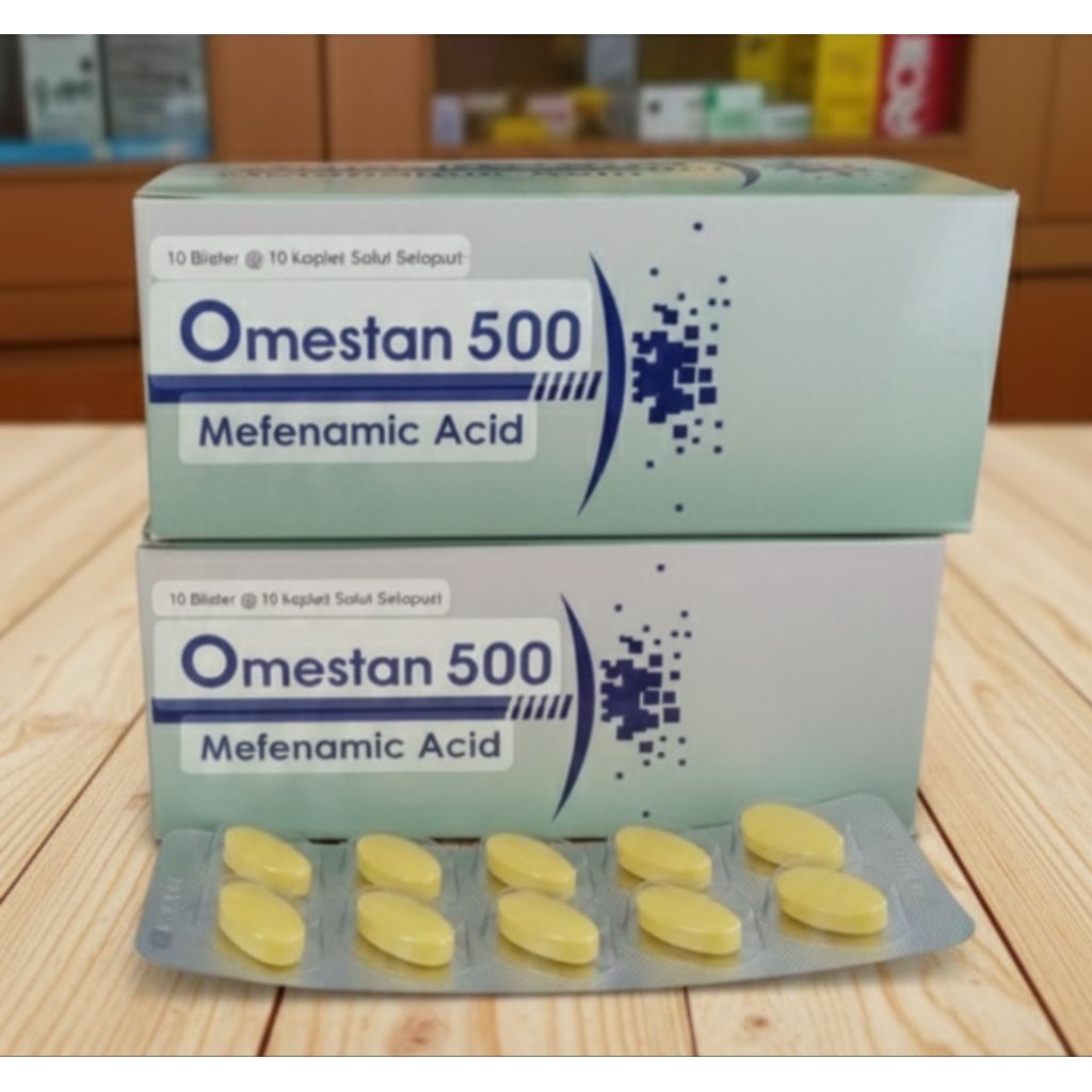 Omestan Perdus, Perbox 500mg Obat sakit gigi Isi 10 tablet × 10 strip