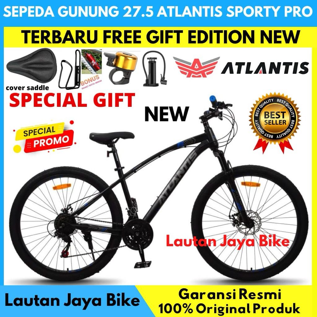 Sepeda MTB 27.5 ATLANTIS 730 REM CAKRAM Sepeda Gunung