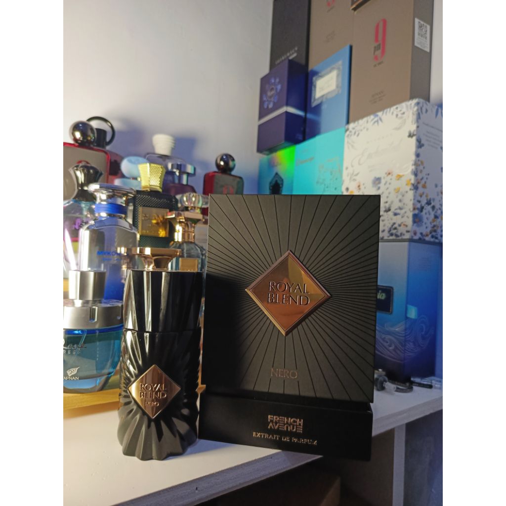 Preloved Botol Kosong French Avenue  Royal Blend Nero Original + Box